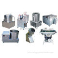 Automatic fresh potato chips making machine